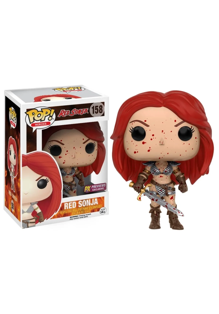POP RED SONJA BLOODY VER PX VINYL FIGURE